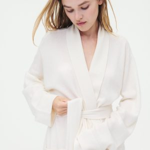 Signature Cashmere Long Robe